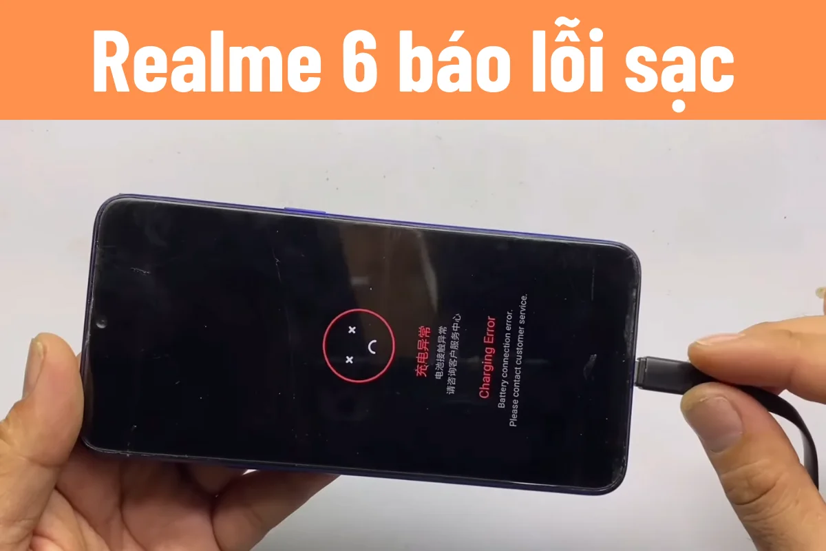 Thay chân sạc realme 6 giá rẻ