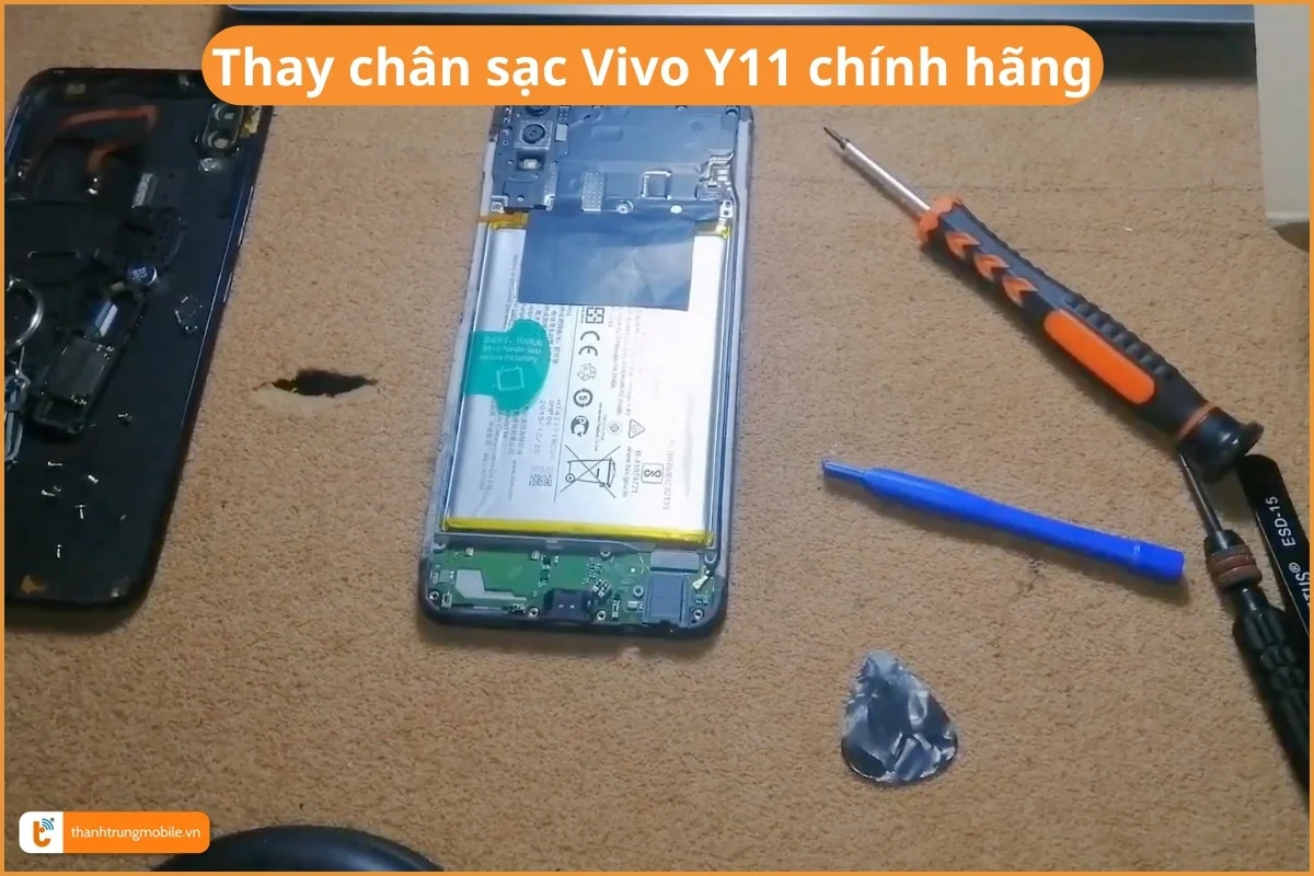 Thay chân sạc Vivo Y11 chính hãng