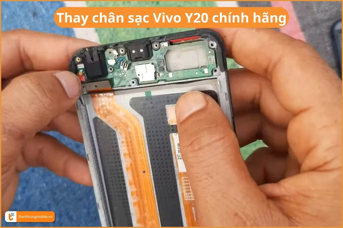 Thay chân sạc Vivo Y20 chính hãng