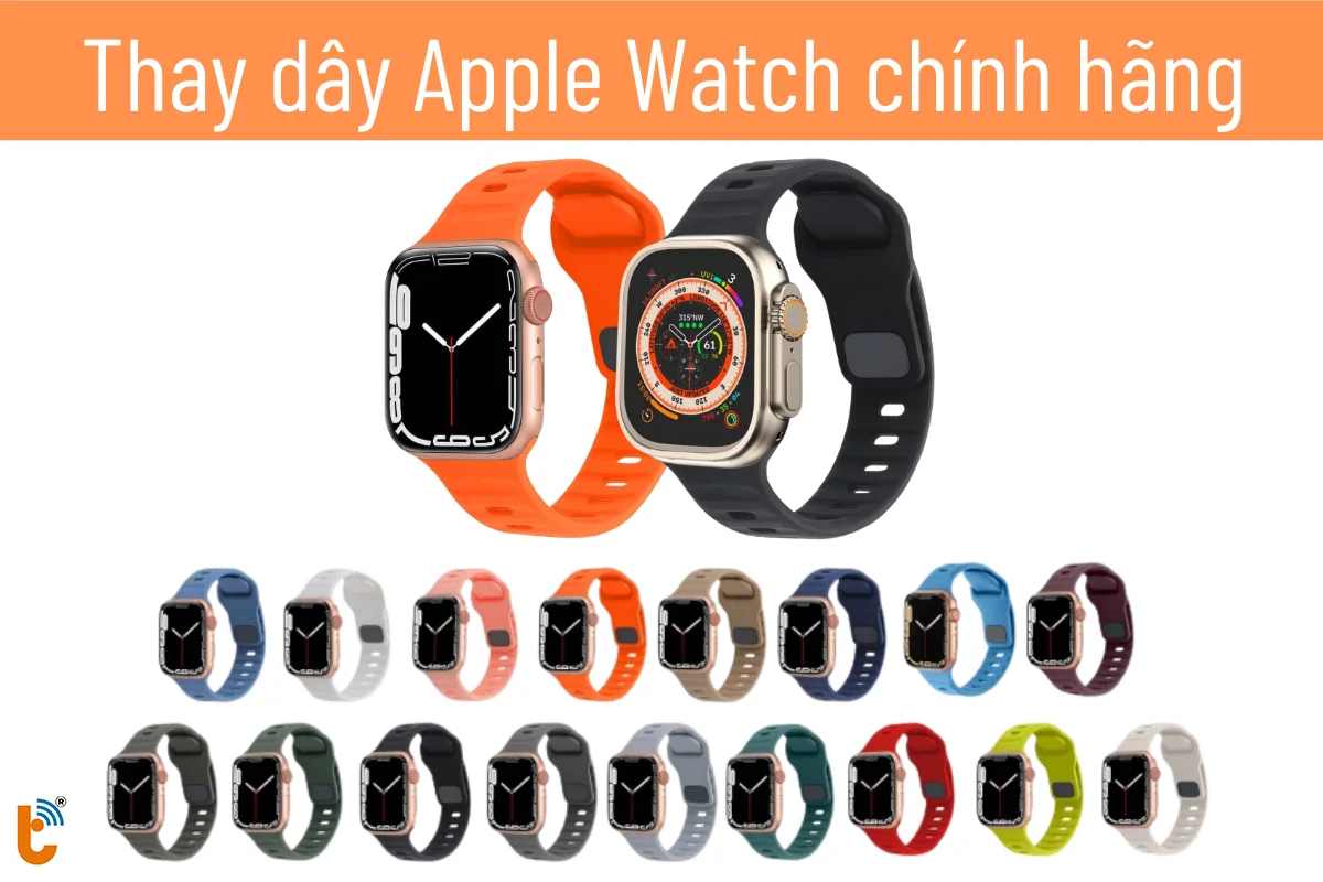 Thay dây Apple Watch giá tốt