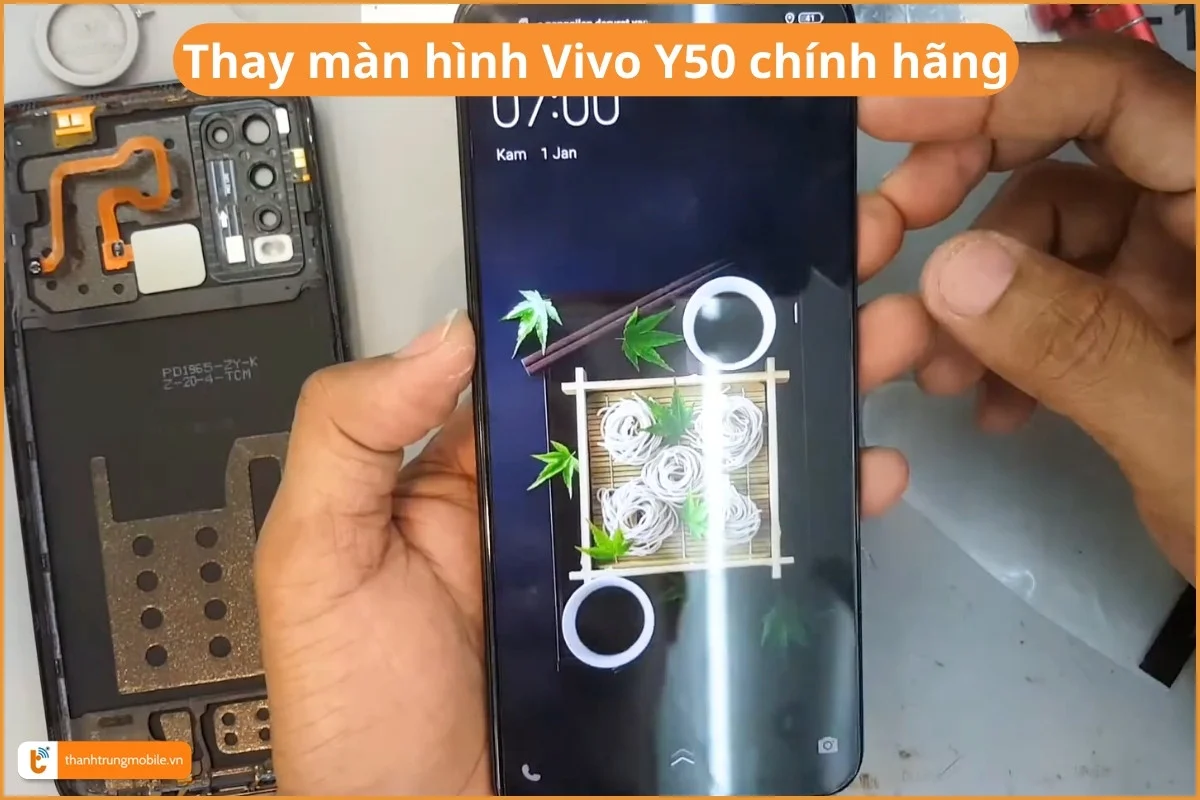 Thay màn hình Vivo Y50 chính hãng