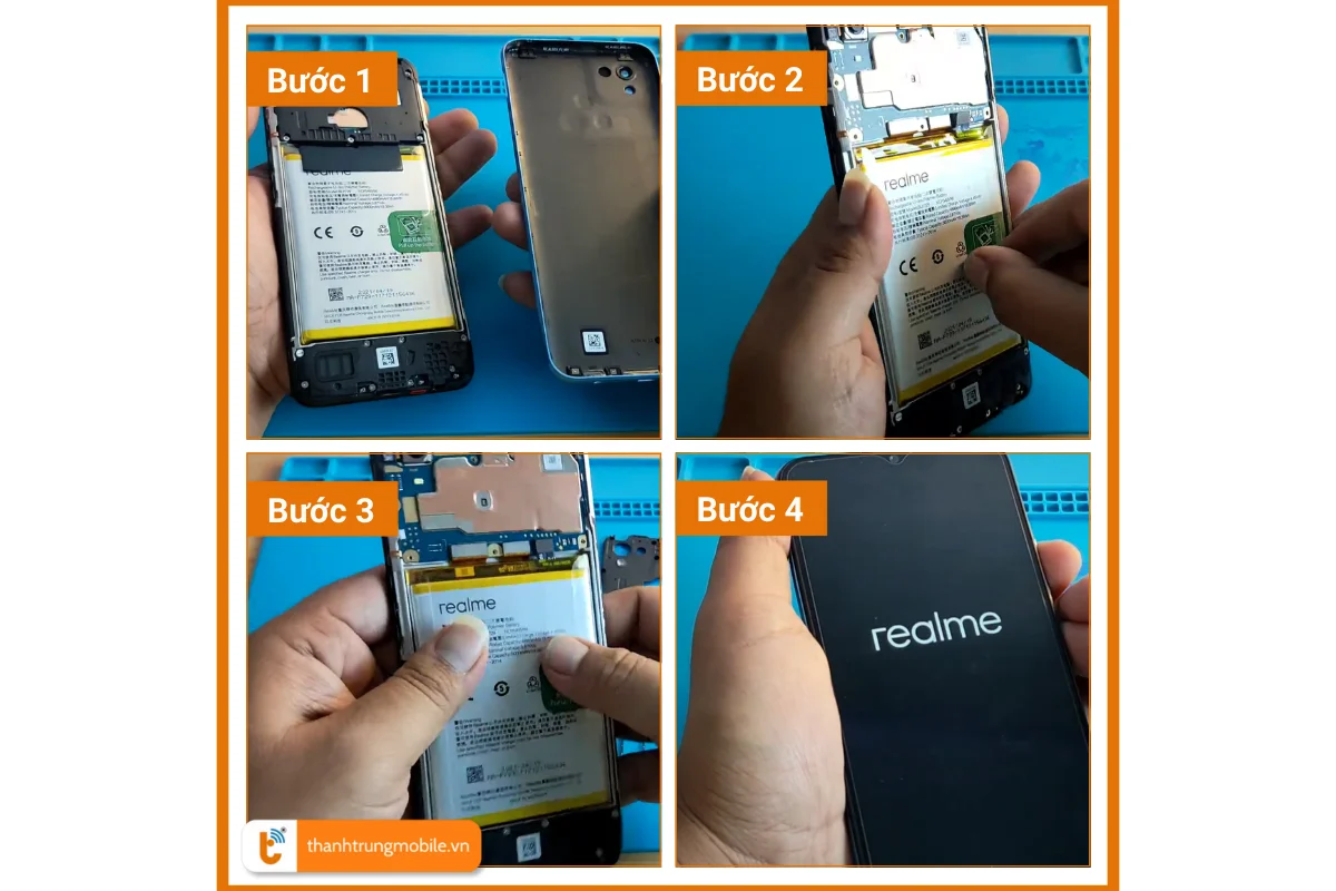 Thay pin Realme C20 giá rẻ