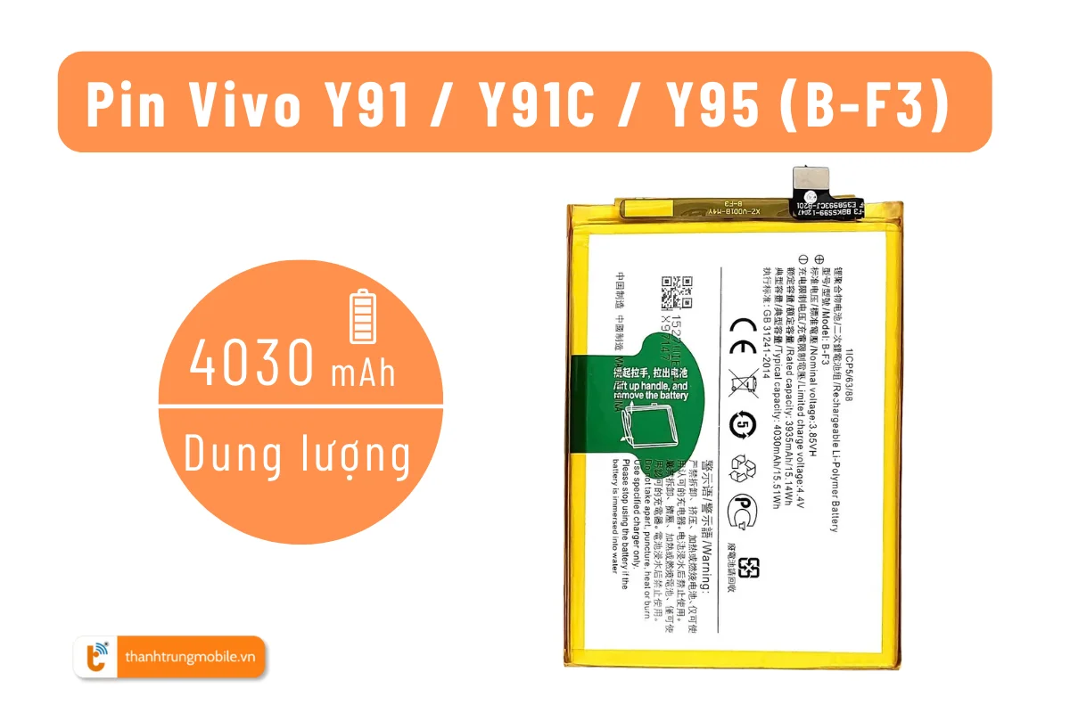 Thay pin Vivo B-F3