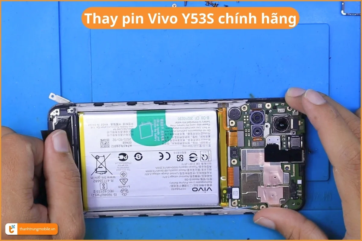 Thay pin Vivo Y53S chính hãng