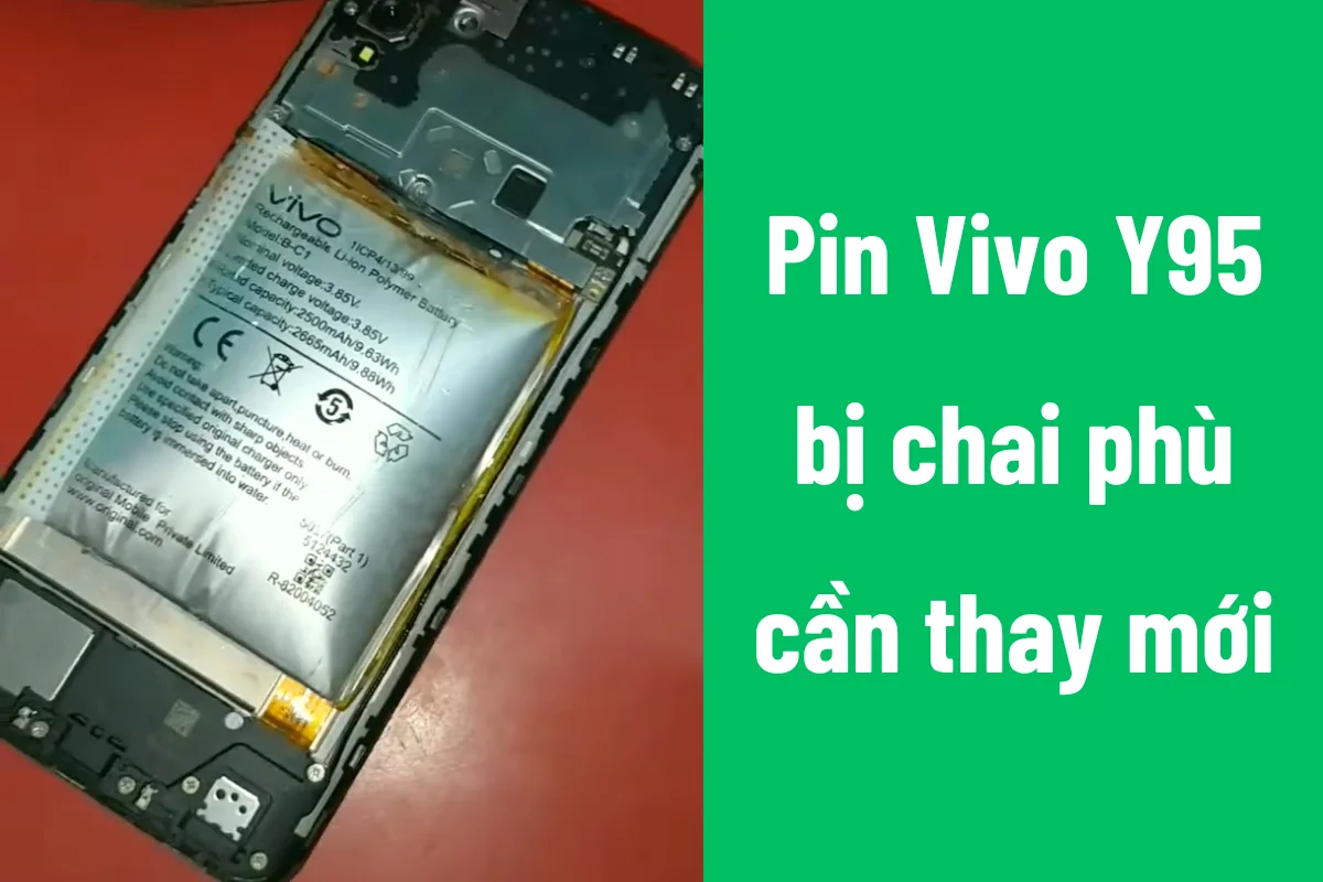 thay pin Vivo Y95