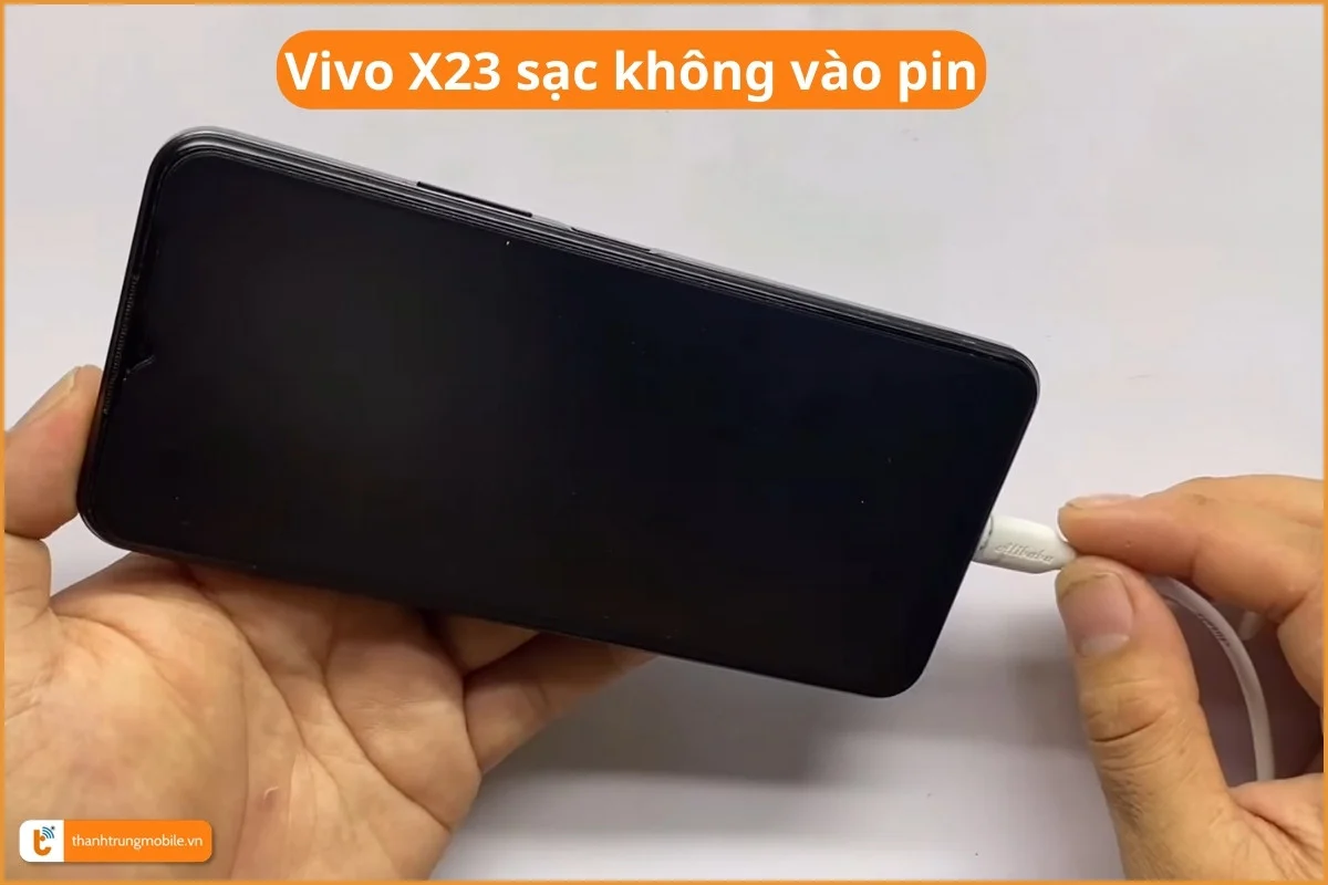 Vivo X23 sạc không vào pin