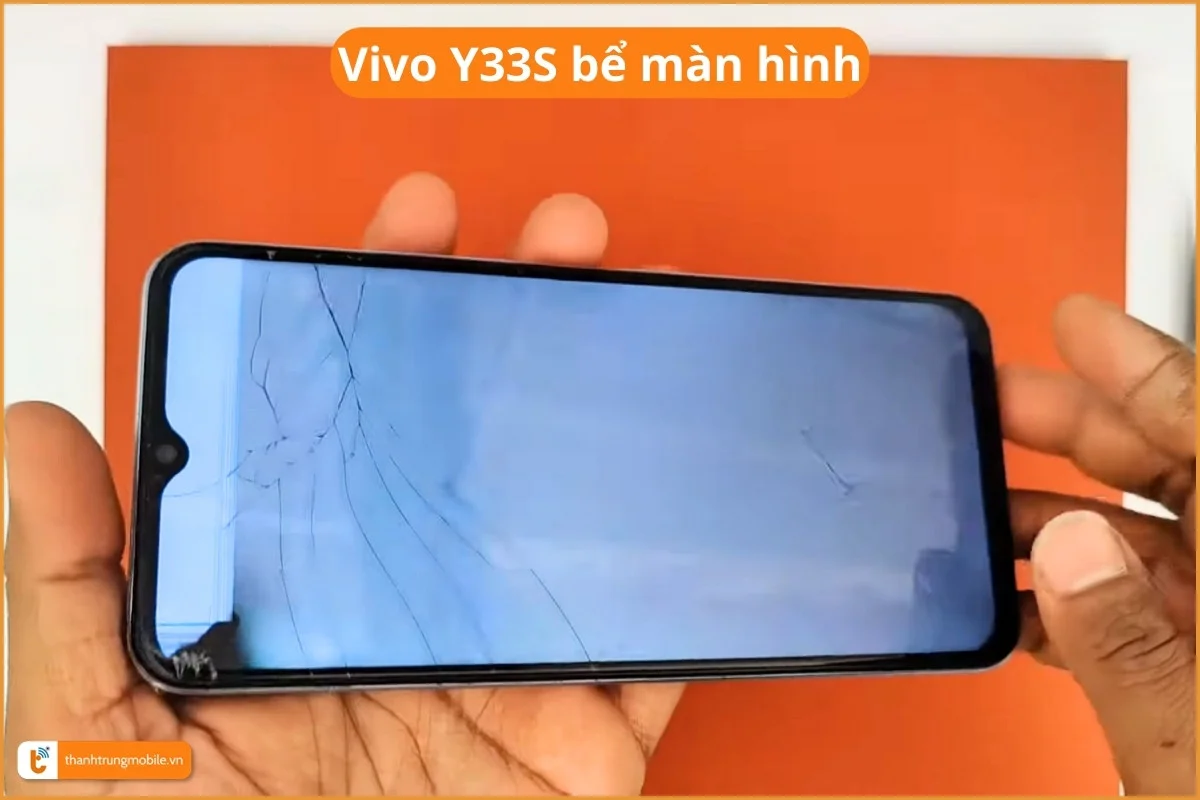 Vivo Y33S bể màn hình