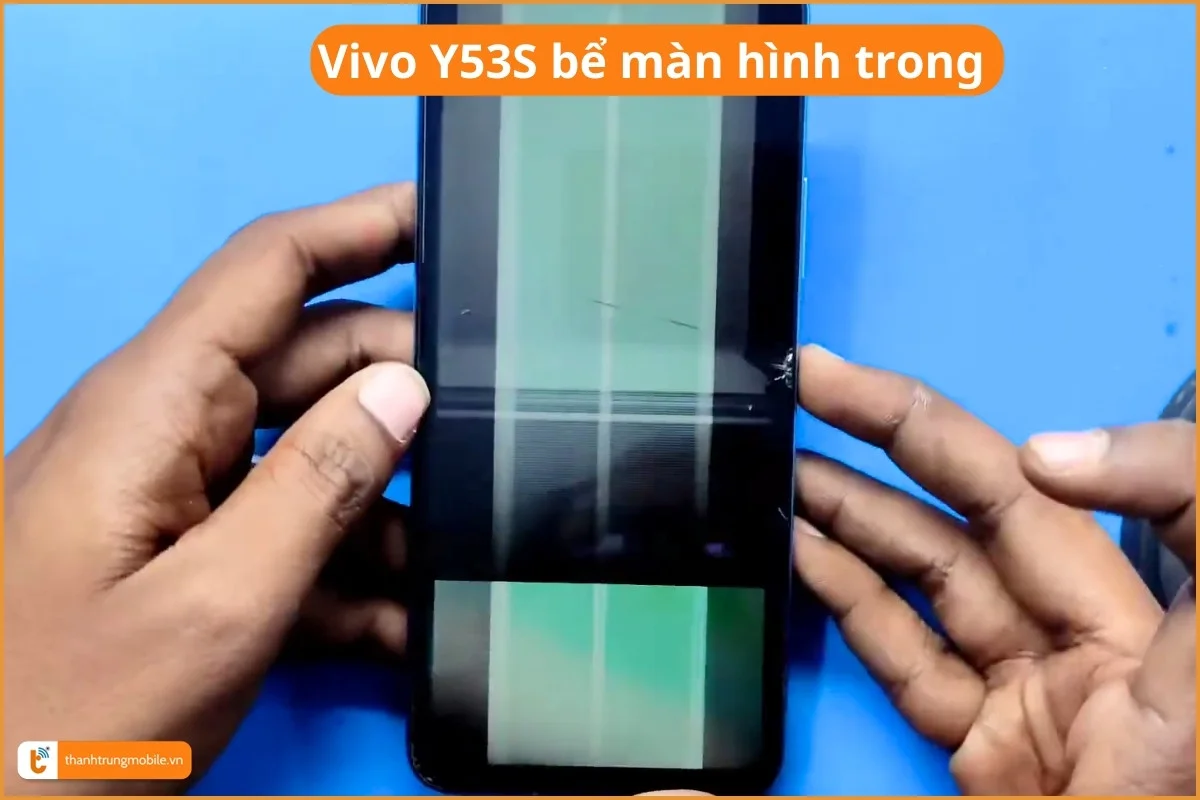 Vivo Y53S bể màn hình trong