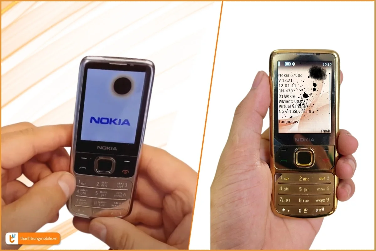 Các lỗi màn hình Nokia 6700