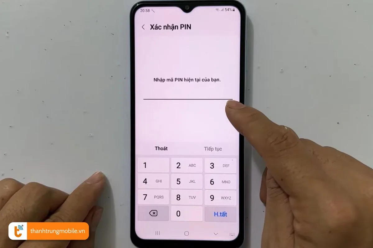 cach xoa mat khau man hinh khoa samsung khi nho mat khau