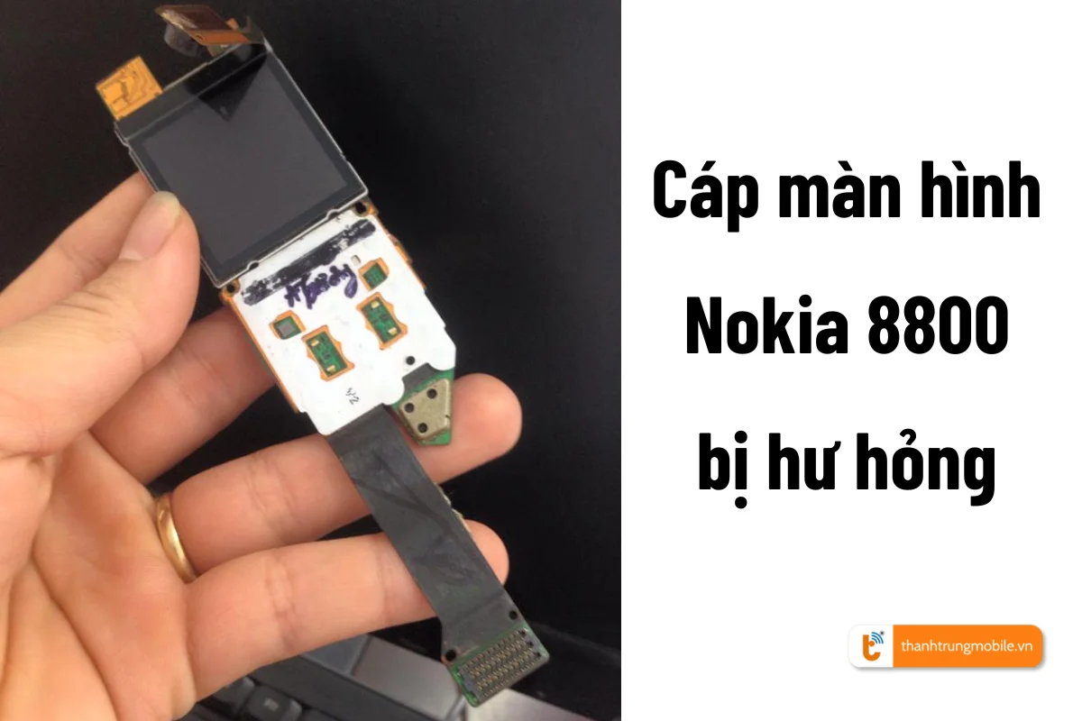 cáp Nokia 8800 bị lỗi