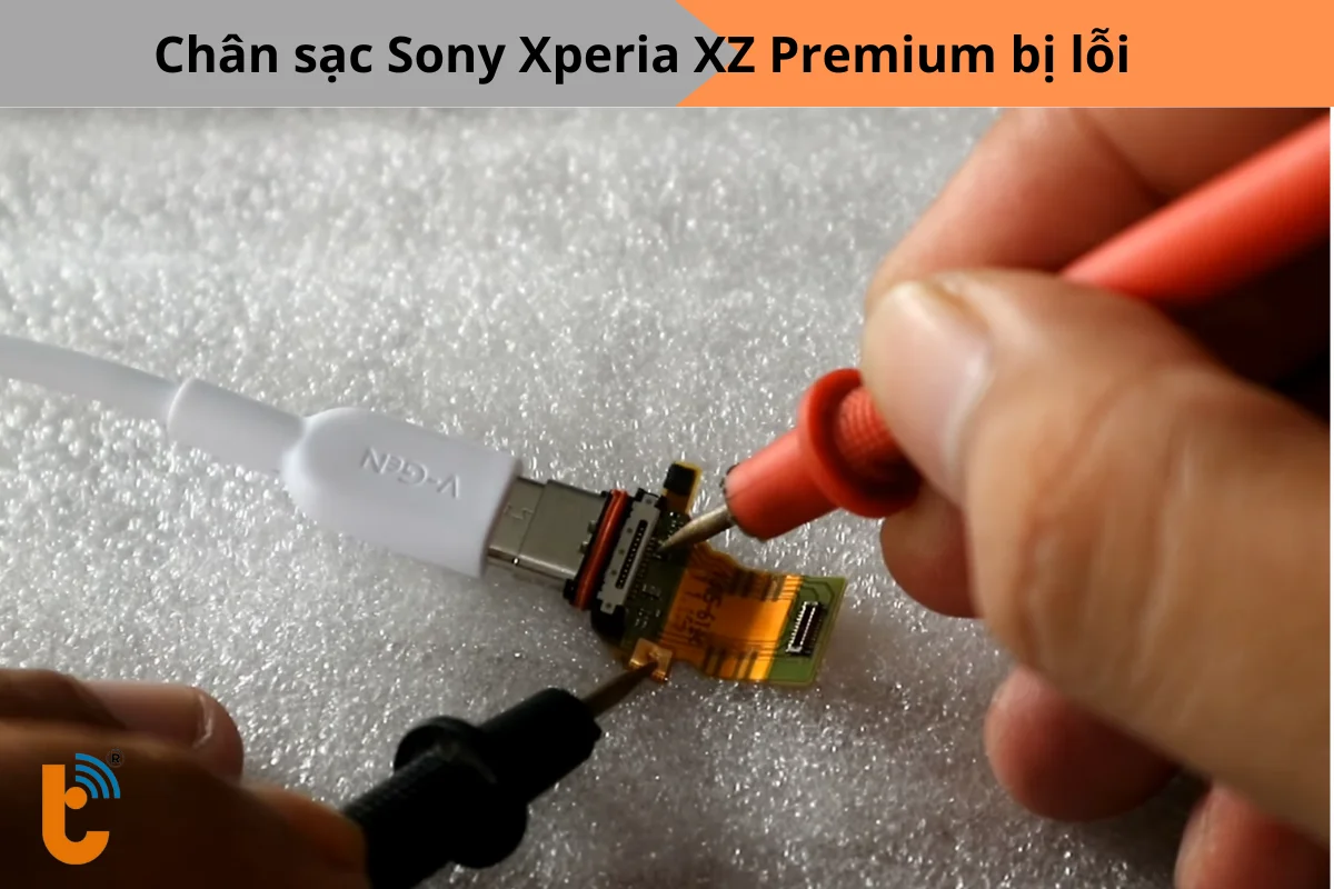 Chân sạc Sony Xperia XZ Premium bị lỗi