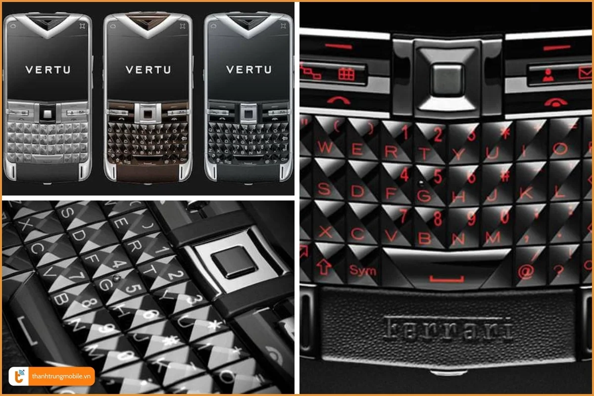 Điện thoại Vertu bàn phím Qwerty - Constellation Quest