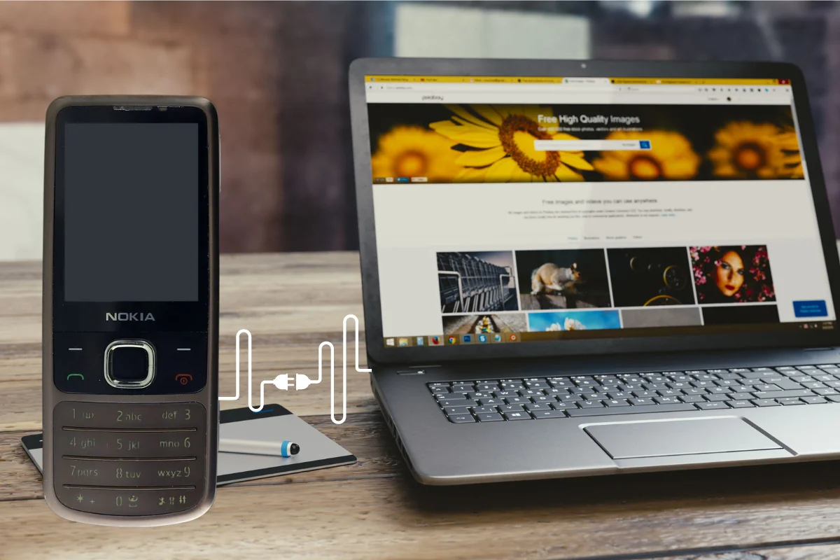 Kết nối điện thoại Nokia với máy tính