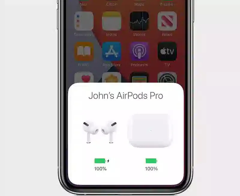 sạc đầy pin AirPods