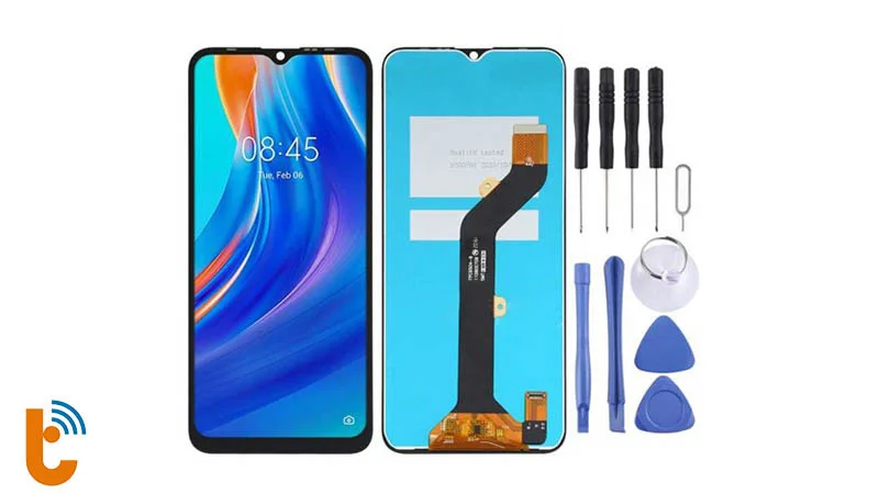 Thành Trung Mobile sửa dụng linh kiện thay màn hình Tecno Spark 7 chính hãng