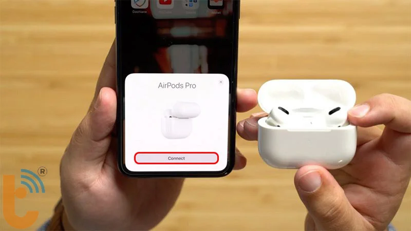 Kết nối Airpods với thiết bị iOS