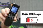 Tại sao điện thoại Nokia 8800 hao pin và cách khắc phục nhanh chóng