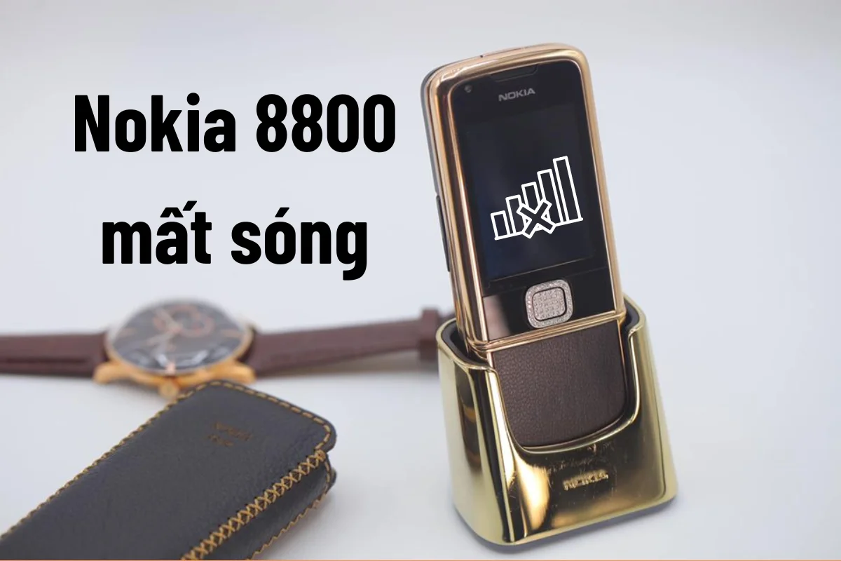 Nokia 8800 sóng chập chờn