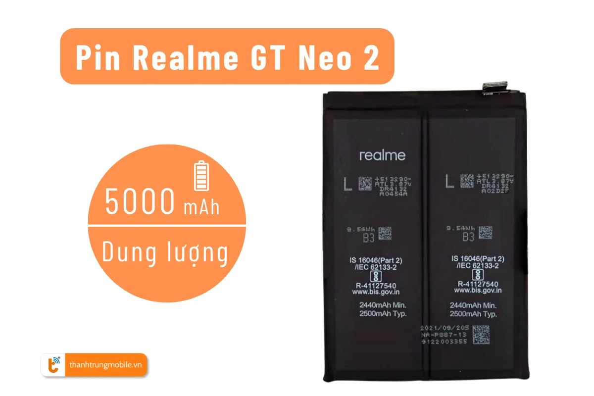 pin Realme GT Neo 2