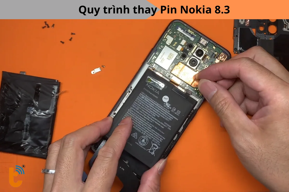Quy trình thay pin Nokia 8.3