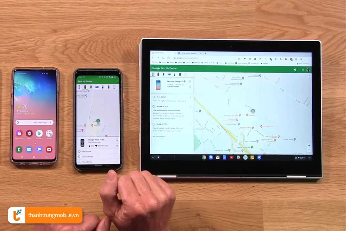 reset mat khau mo khoa man hinh samsung a6 bang find my device