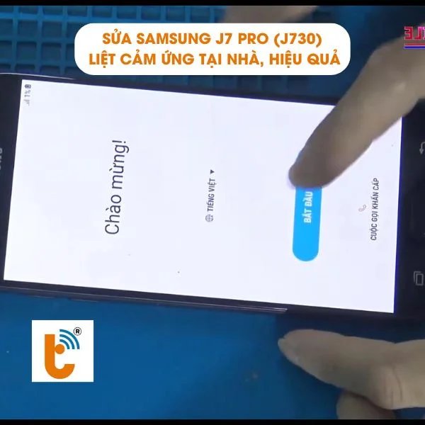 Sửa Samsung J7 Pro (J730) liệt cảm ứng