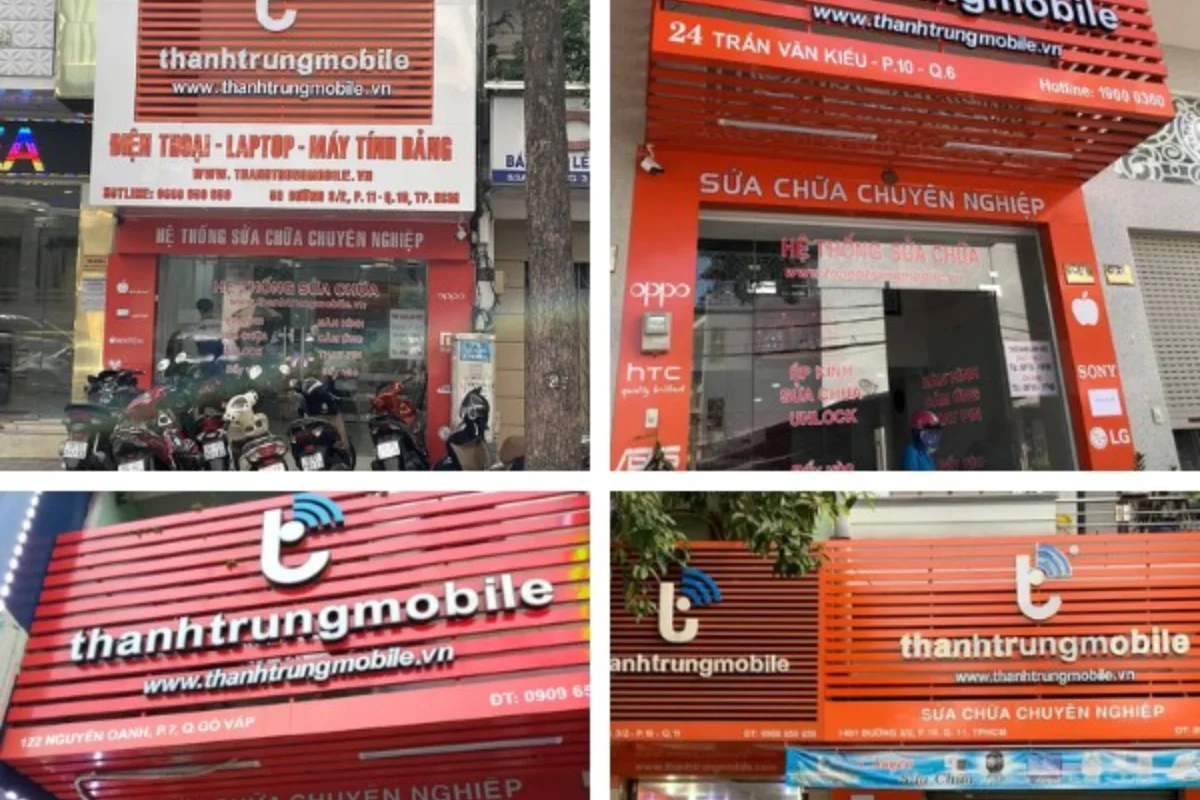 trung tâm sửa chữa điện thoại Thành Trung Mobile