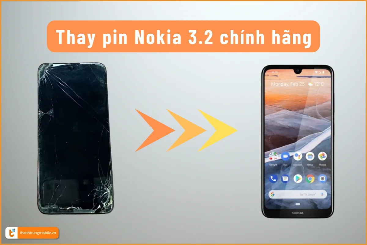 Dịch vụ thay màn hình Nokia 3.2 uy tín, giá tốt tại TPHCM