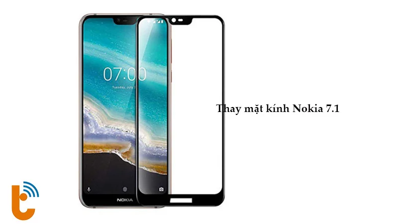 Thay mặt kính Nokia 7.1