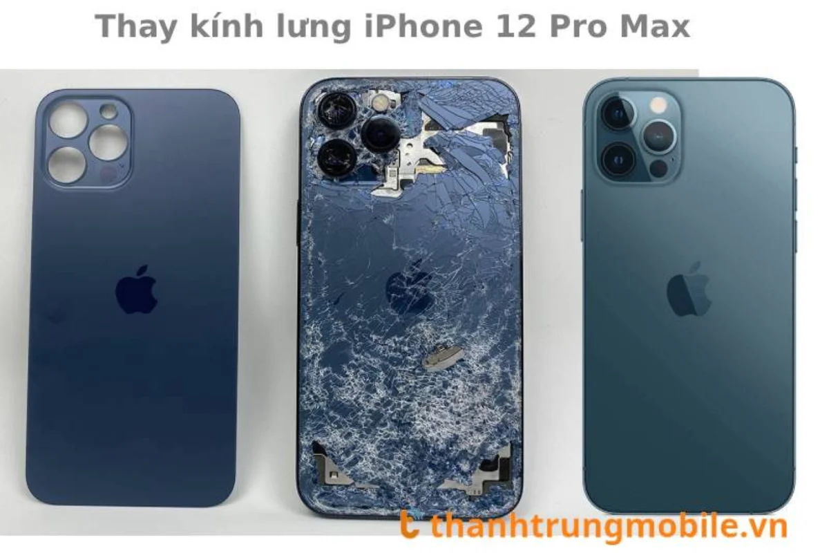 Thay mặt lưng iPhone 12 Pro Max