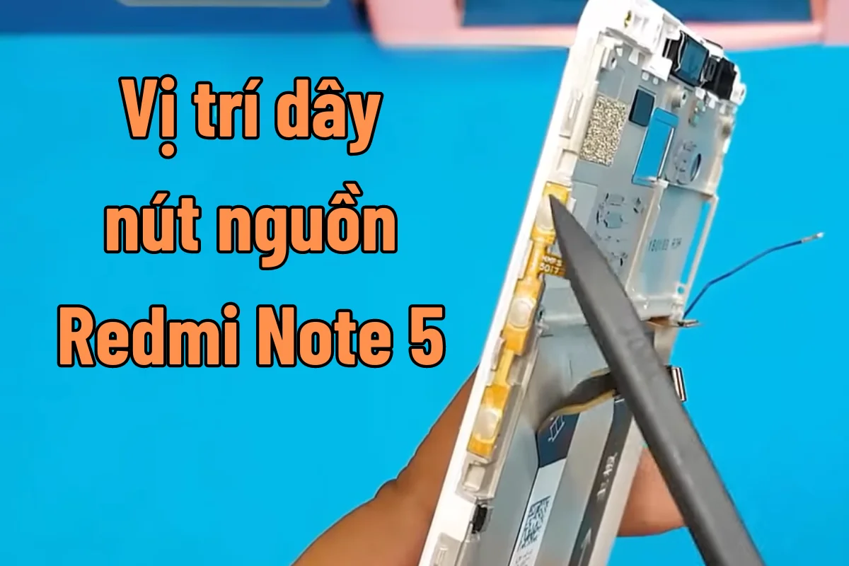 thay nút nguồn xiaomi redmi note 5 giá rẻ