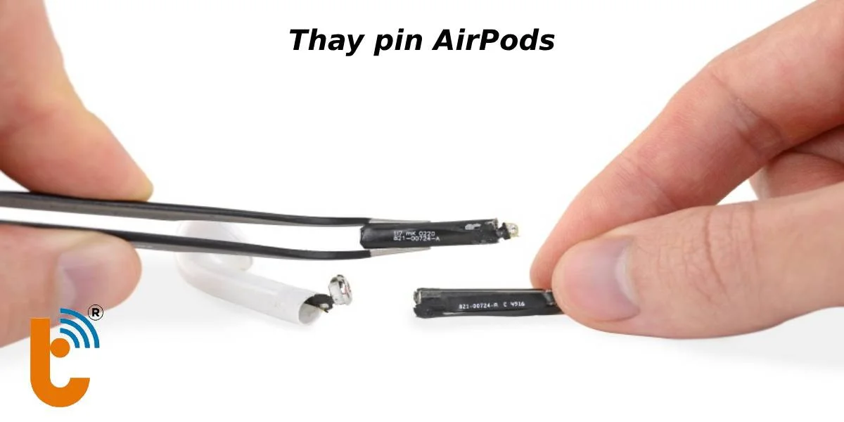 Thay pin tai nghe AirPods