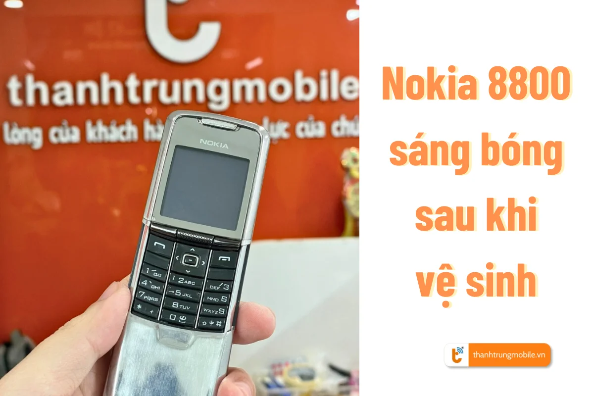 vệ sinh điện thoại Nokia