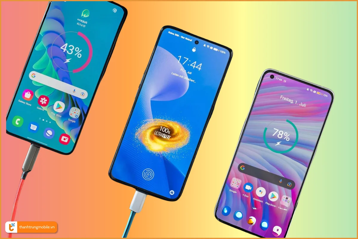 Cách bật chế độ sạc nhanh trên điện thoại realme