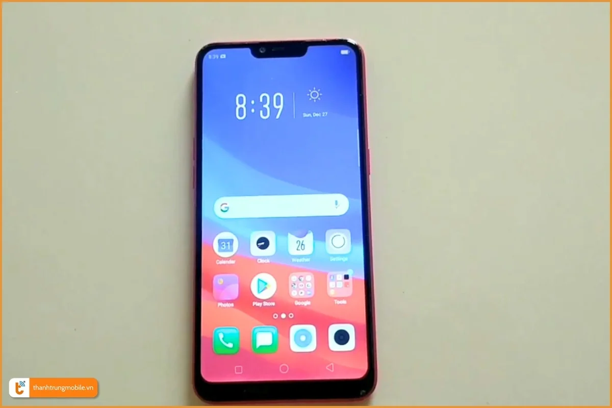 Chạy phần mềm - Up ROM Oppo A3S