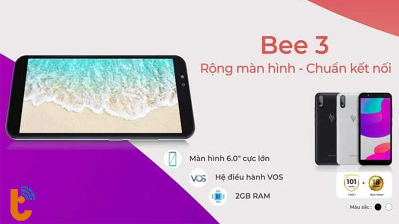 Điện thoại Vsmart Bee 3