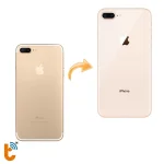 Độ vỏ iPhone 7 Plus lên 8 Plus