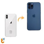 Độ vỏ iPhone X lên iPhone 12 Pro