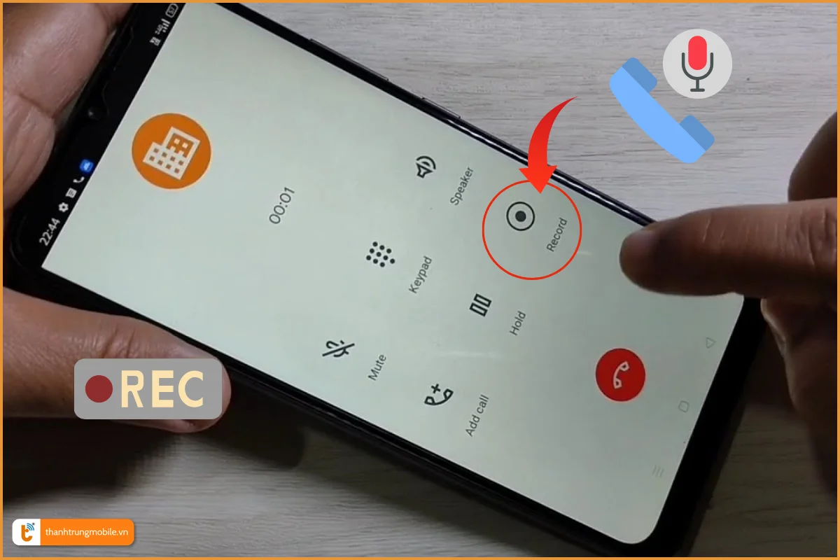 cách ghi âm cuộc gọi trên realme
