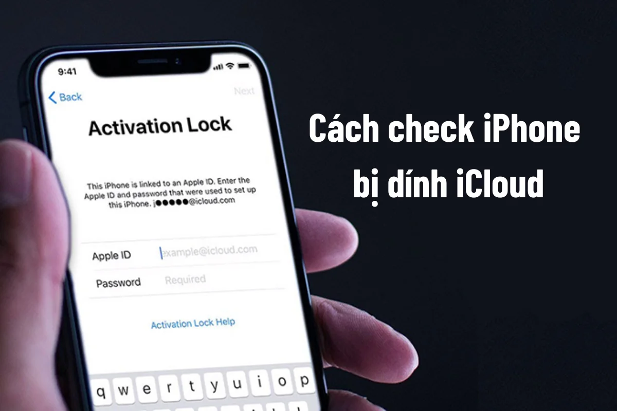 iPhone bị dính iCloud