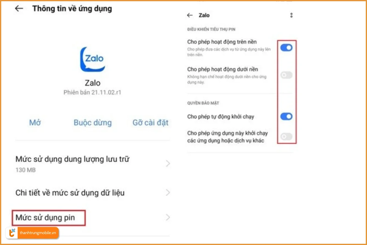 khắc phục Realme chậm thông báo