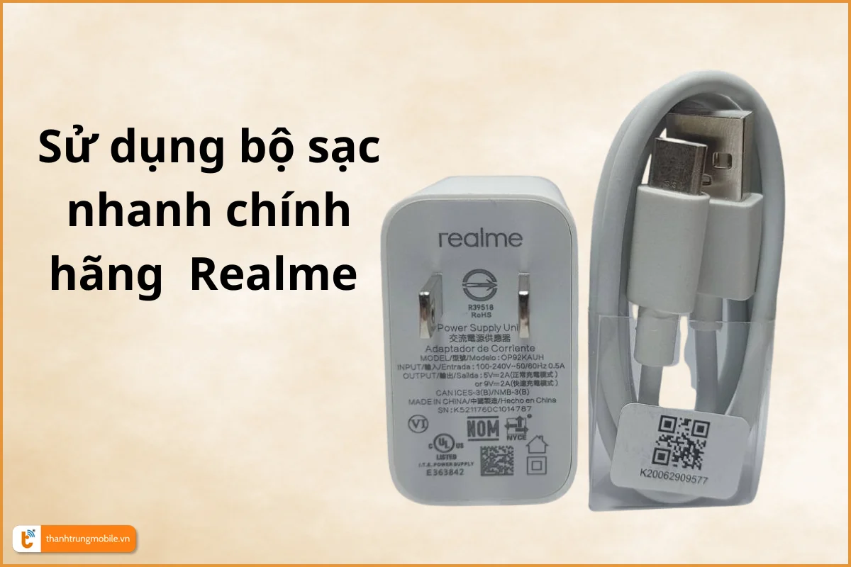 khắc phục điện thoại realme không lên nguồn