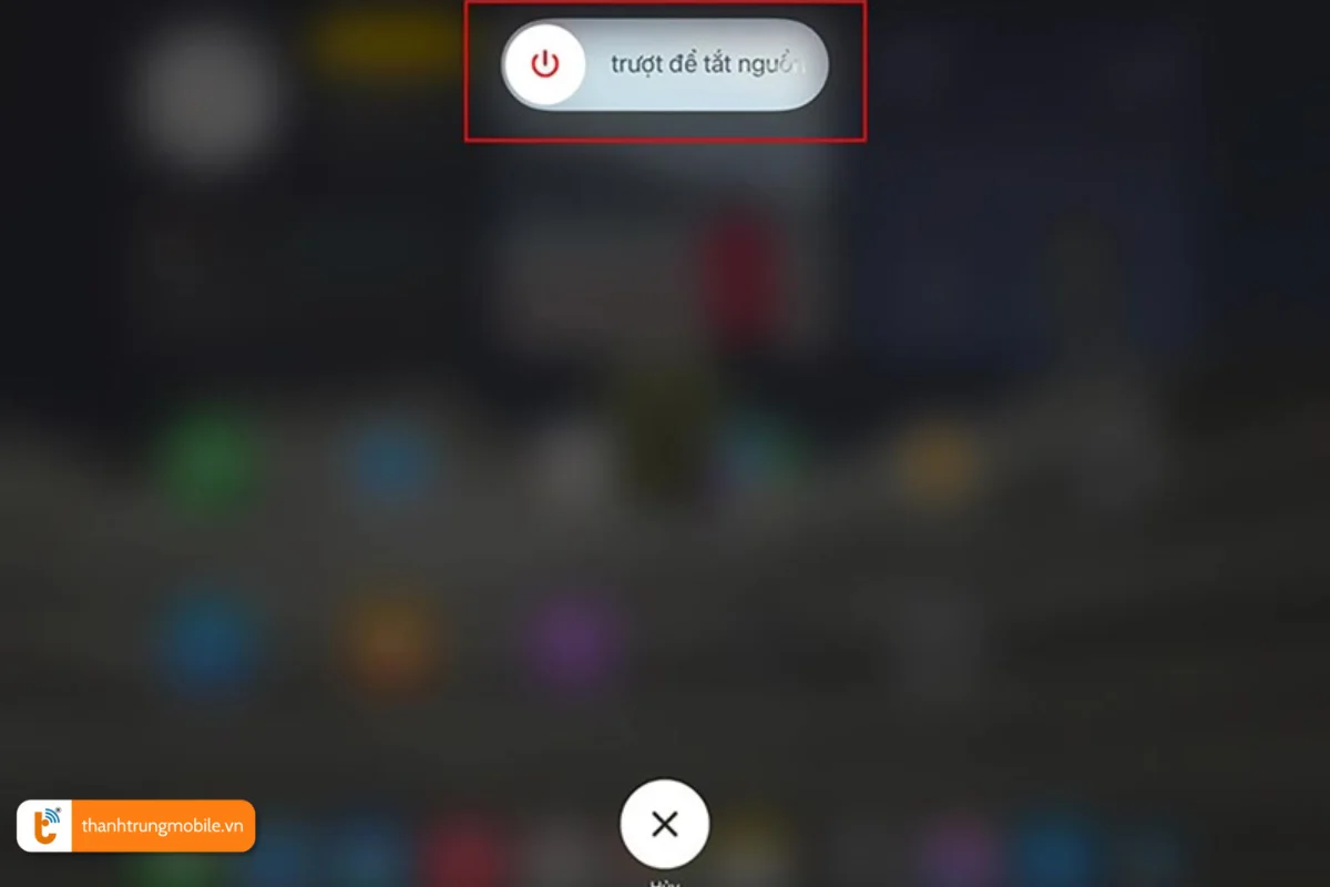 Khởi động lại iPad