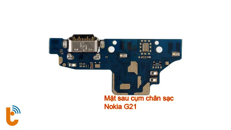 Mặt sau cụm chân sạc Nokia 7.2