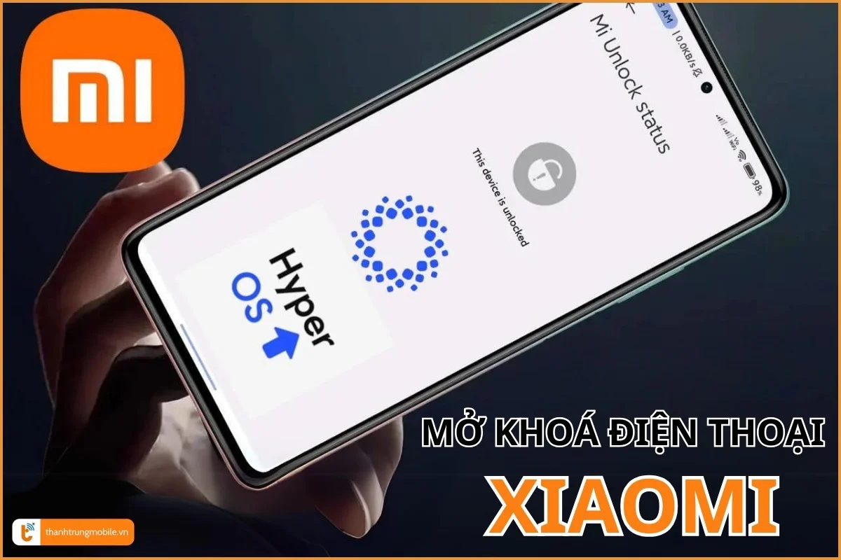 Mở khoá điện thoại Xiaomi