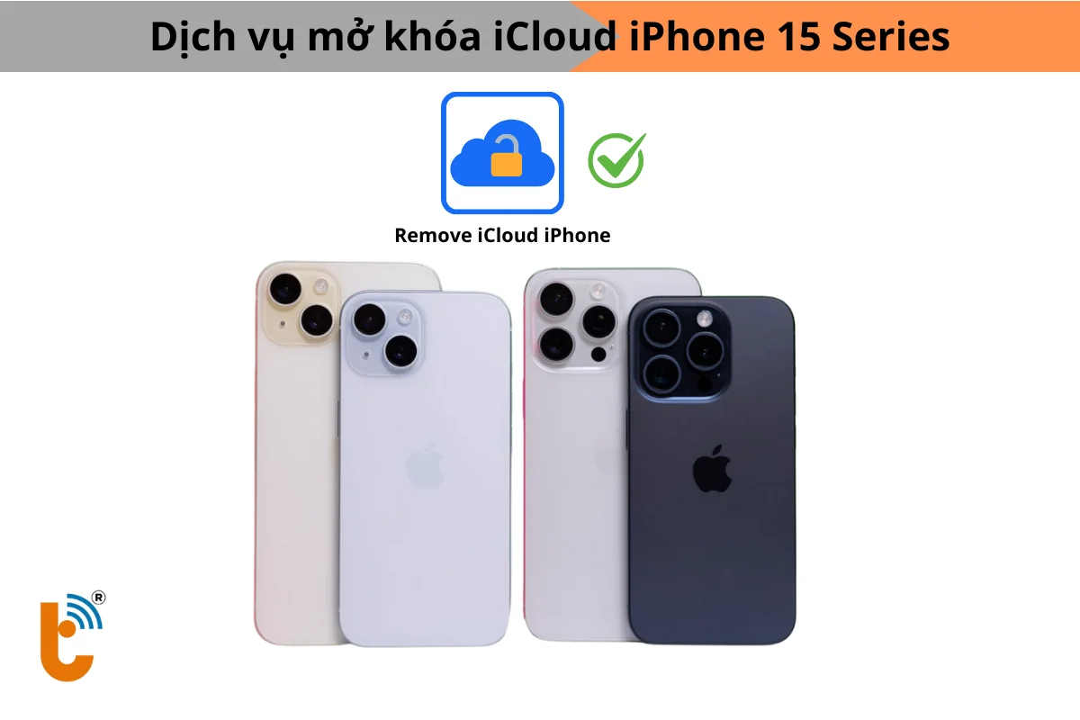 Dịch vụ mở khóa iPhone 15 series