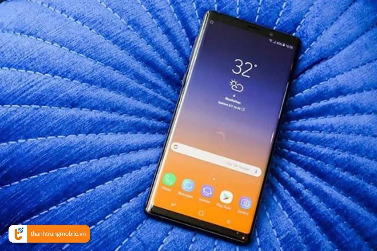 nguyen nhan khien dien thoai samsung note 9 nong may