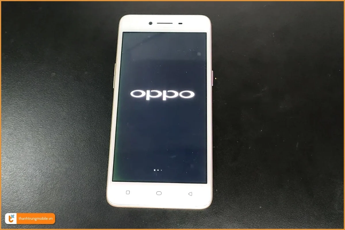 Oppo A37 treo logo cần chạy lại phần mềm