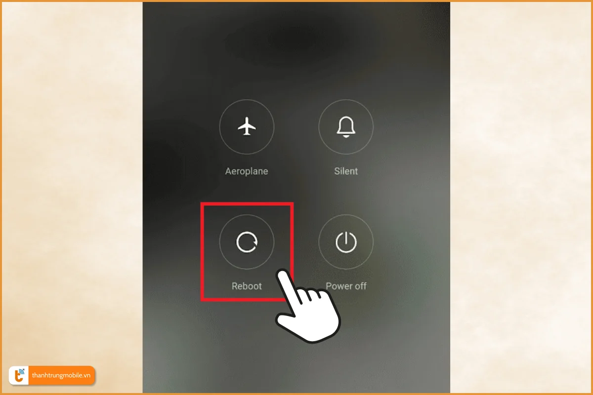 Khởi động lại Realme 